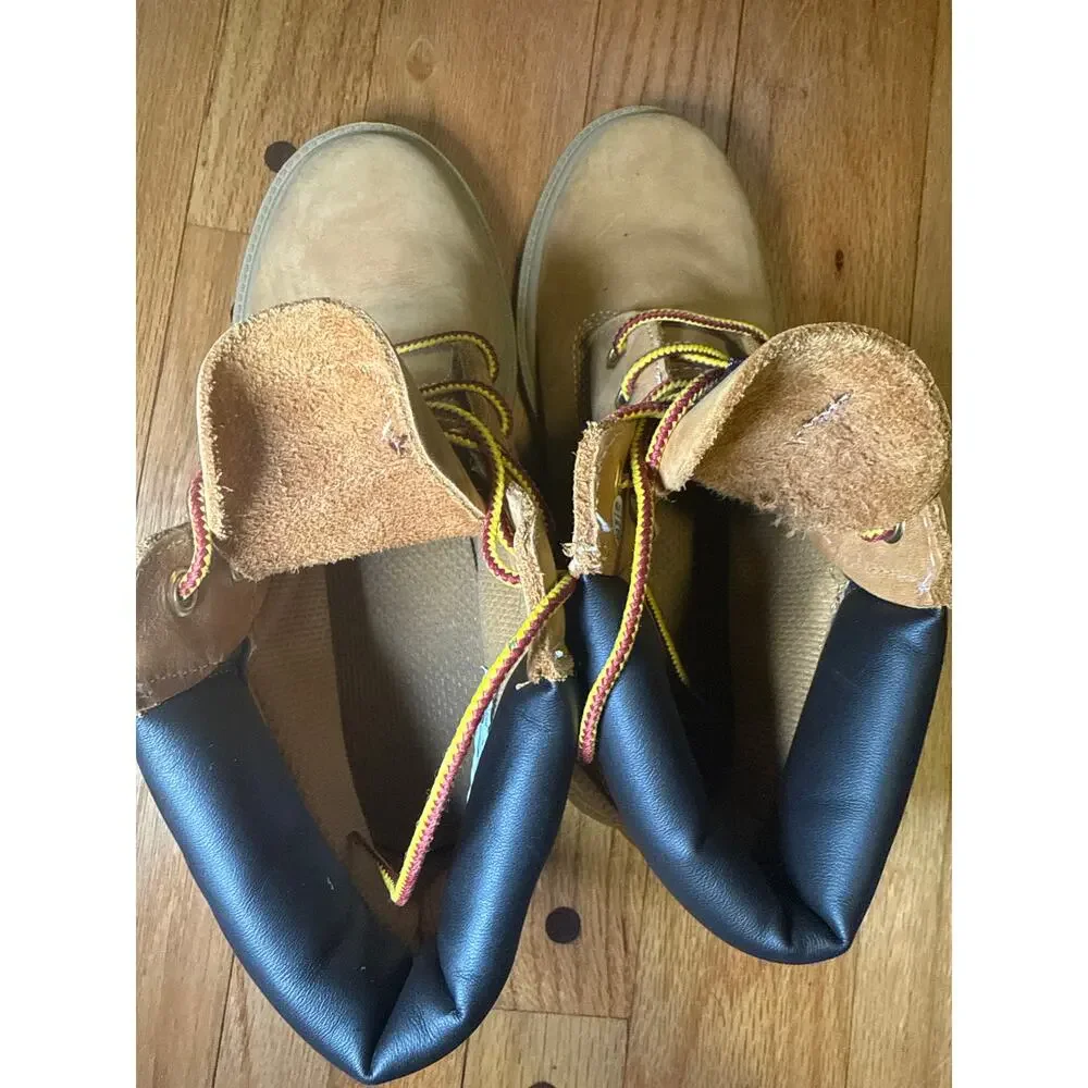 NEW Timberland Classic 6 Inch Boots Youth Sz 4 Wheat Beige Waterproof Jr Kids